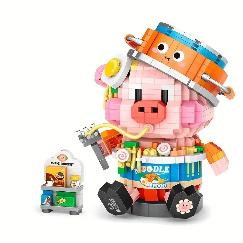 kf S6e3539cce0da42faa4dc05e852476e47e Loz Micro Drill Particle Building Blocks Cute Canned Pigeon Face High Level Educational Assembled Building Blocks - LOZ MALL